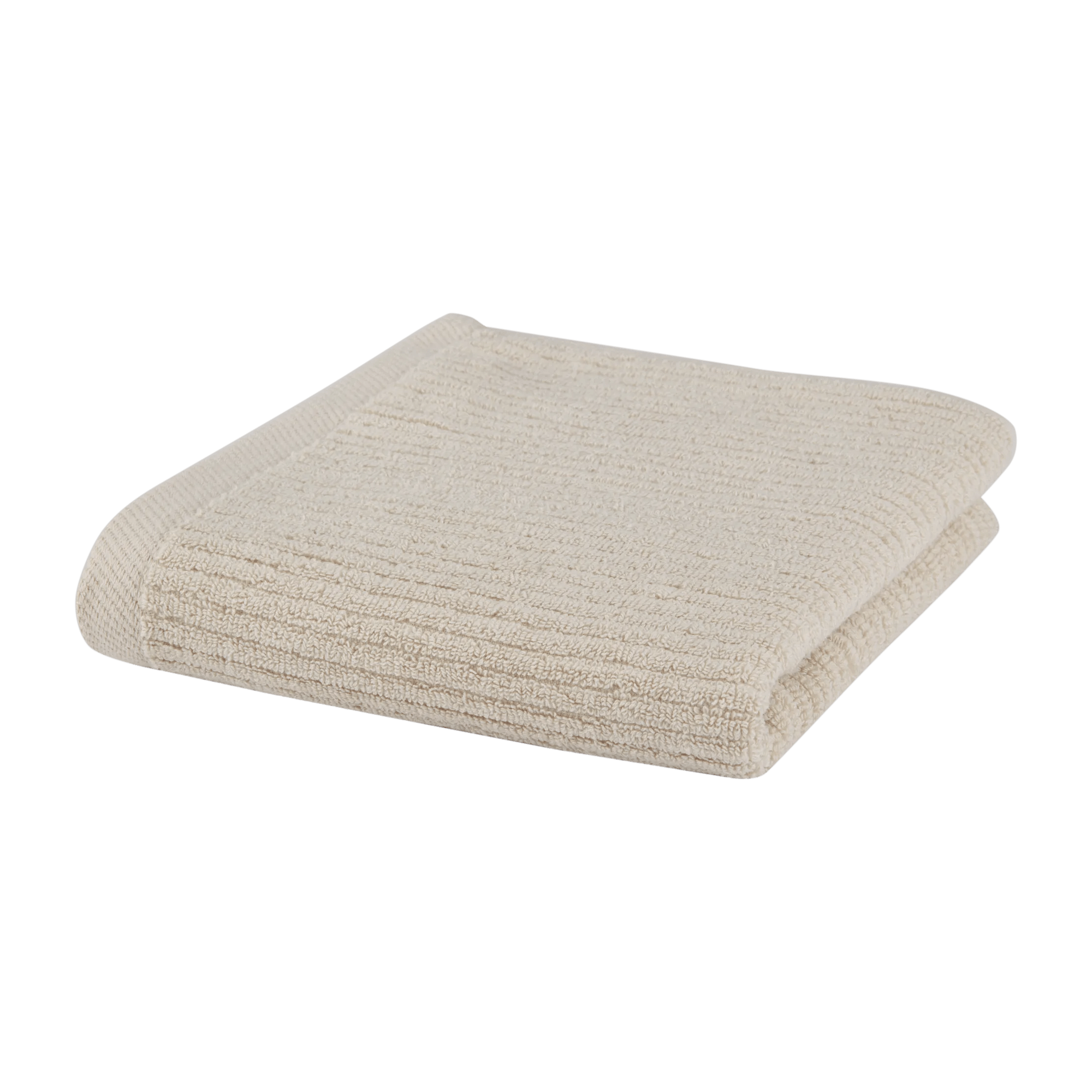 Serviette à main nervurée