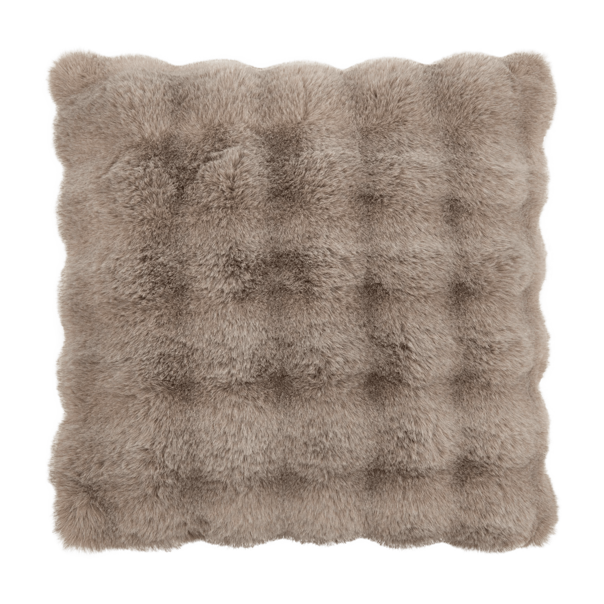 Bubble Faux Fur Decorative Pillow