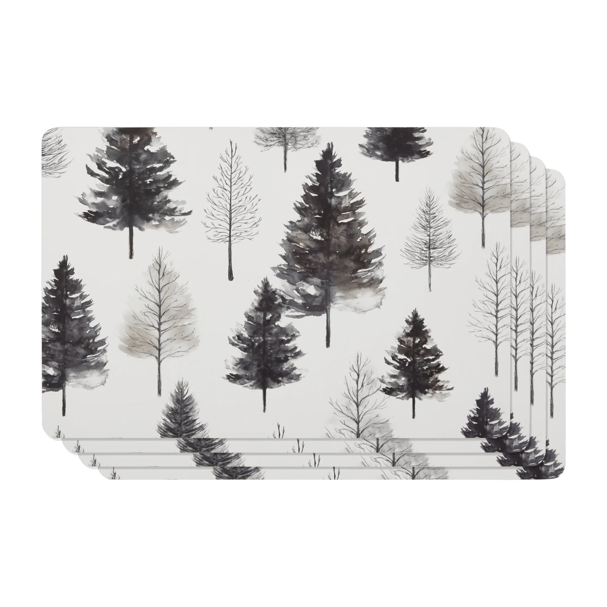 Set of 4 Tree Placemats
