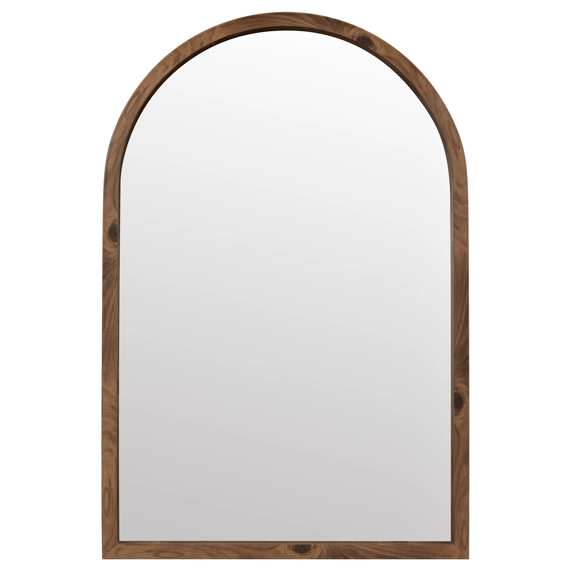 Wood Frame Arch Mirror