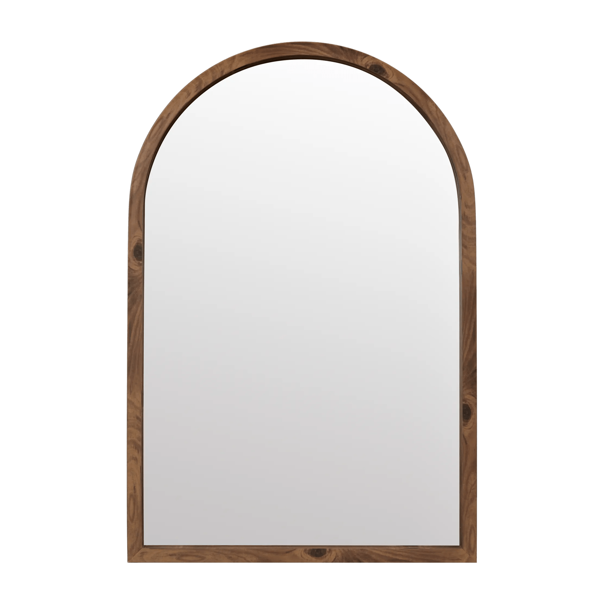 Wood Frame Arch Mirror