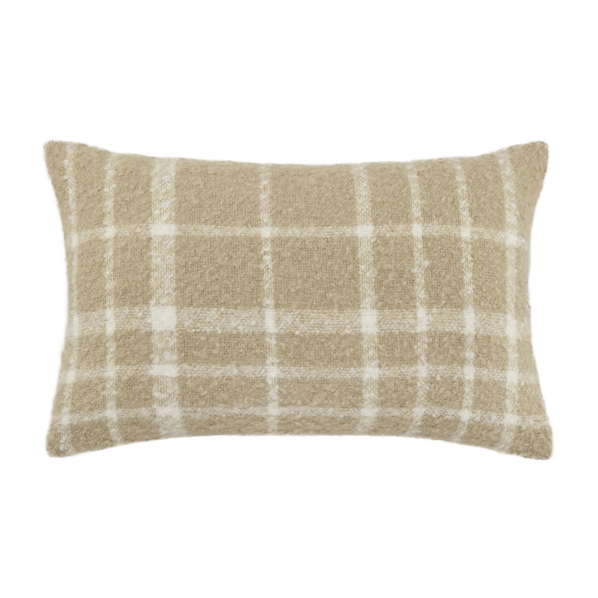 Coussin lombaire décoratif à carreaux Ruskin