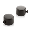 Capuchons pour tringle Noir