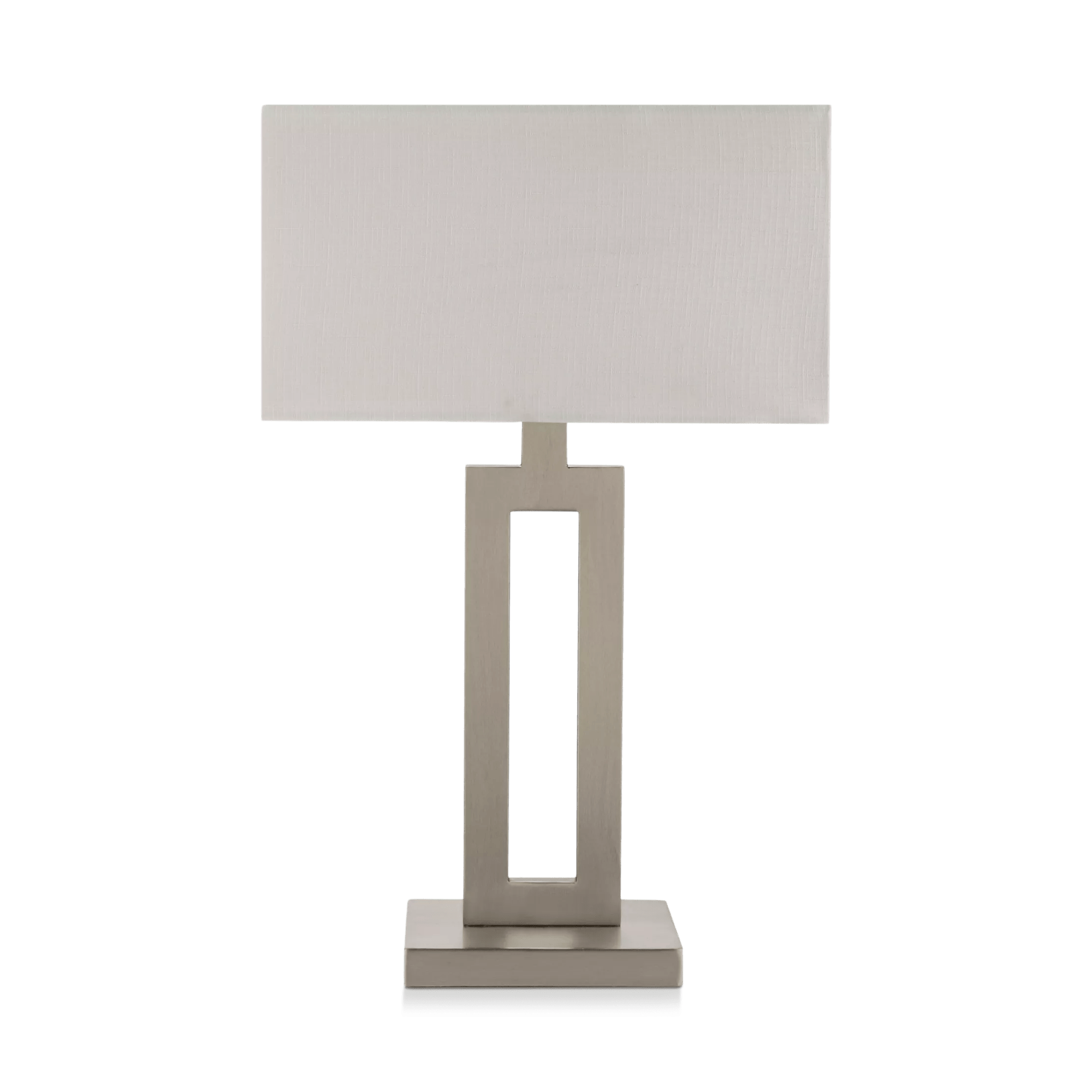 Lampe de table avec base en métal