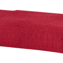 Red Solid Bath Towel