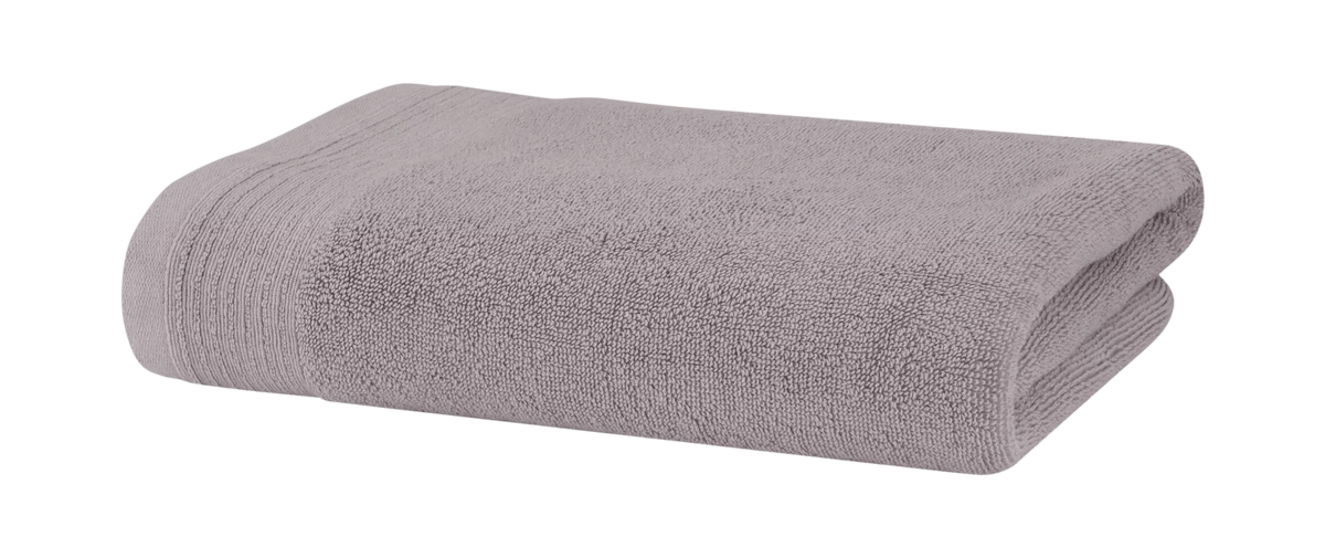 Serviette de bain unie taupe