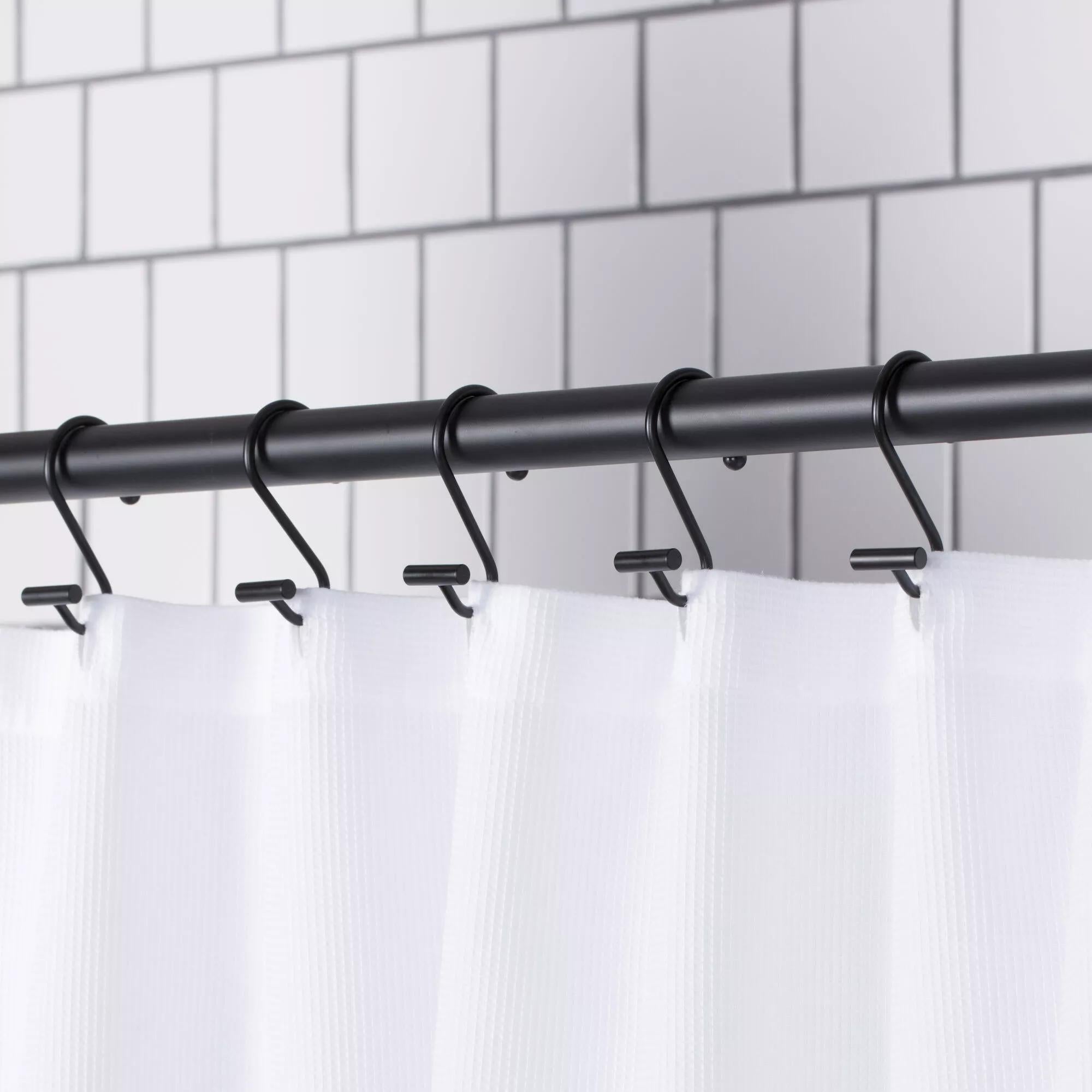 Set of 12 Shower Curtain Hooks