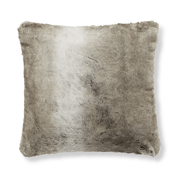 Coussin décoratif en fausse fourrure Wolf