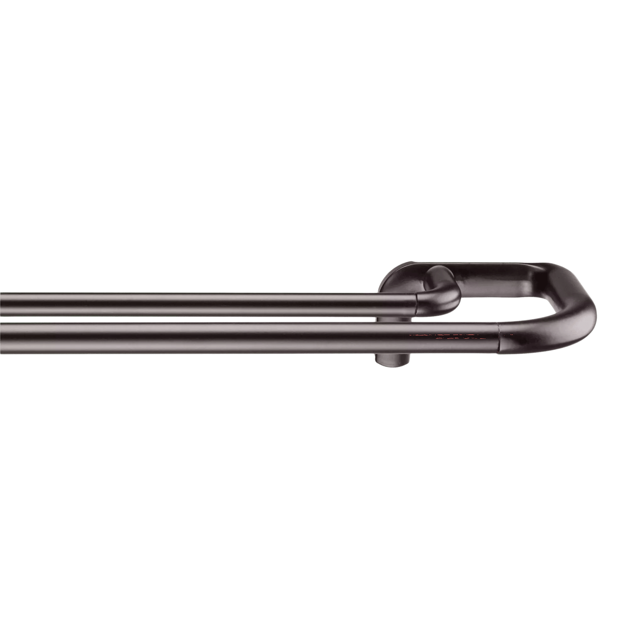 Ensemble de tringle double pour rideaux coupe-lumière - Diamètre 19 mm