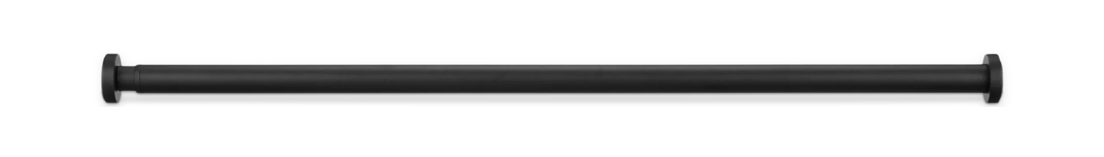 Black Curtain Tension Rod - Diameter 22/25 mm