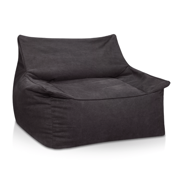 Grey Large Bean Bag Chair