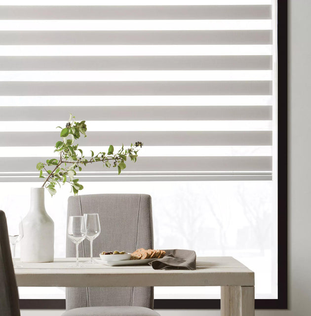 Grey Cordless Sheer Shade