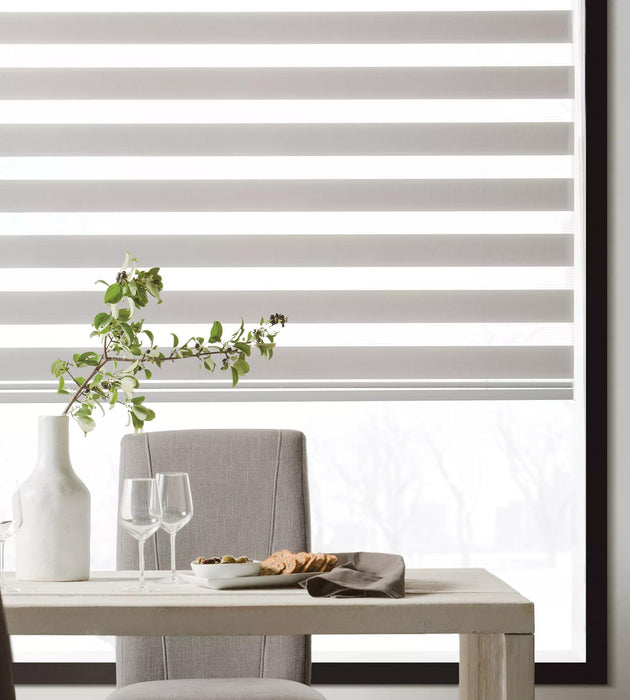 Grey Cordless Sheer Shade