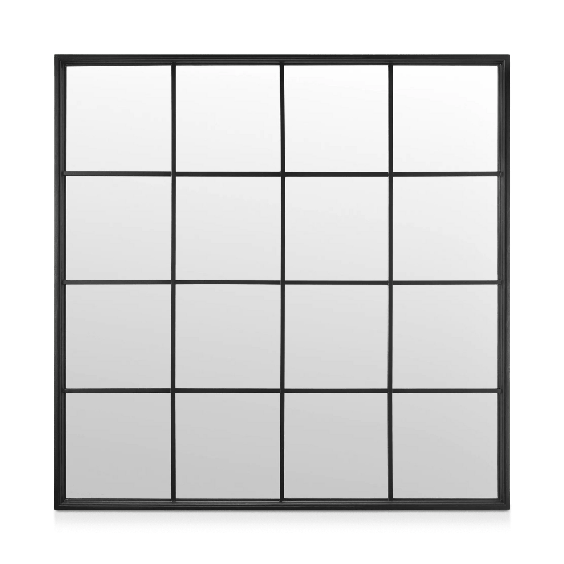 Miroir style fenêtre à carreaux
