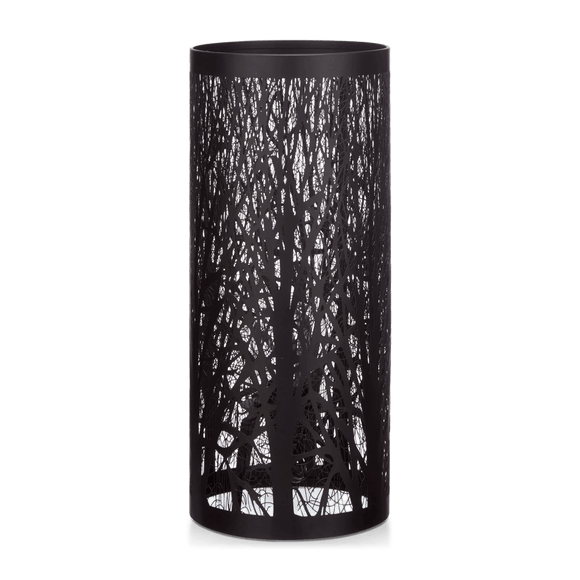 Lampe de table en métal noir