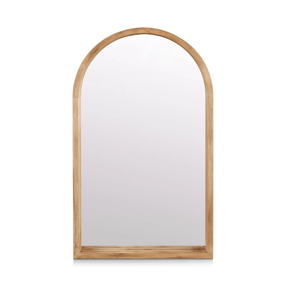Miroir arche en bois de grange