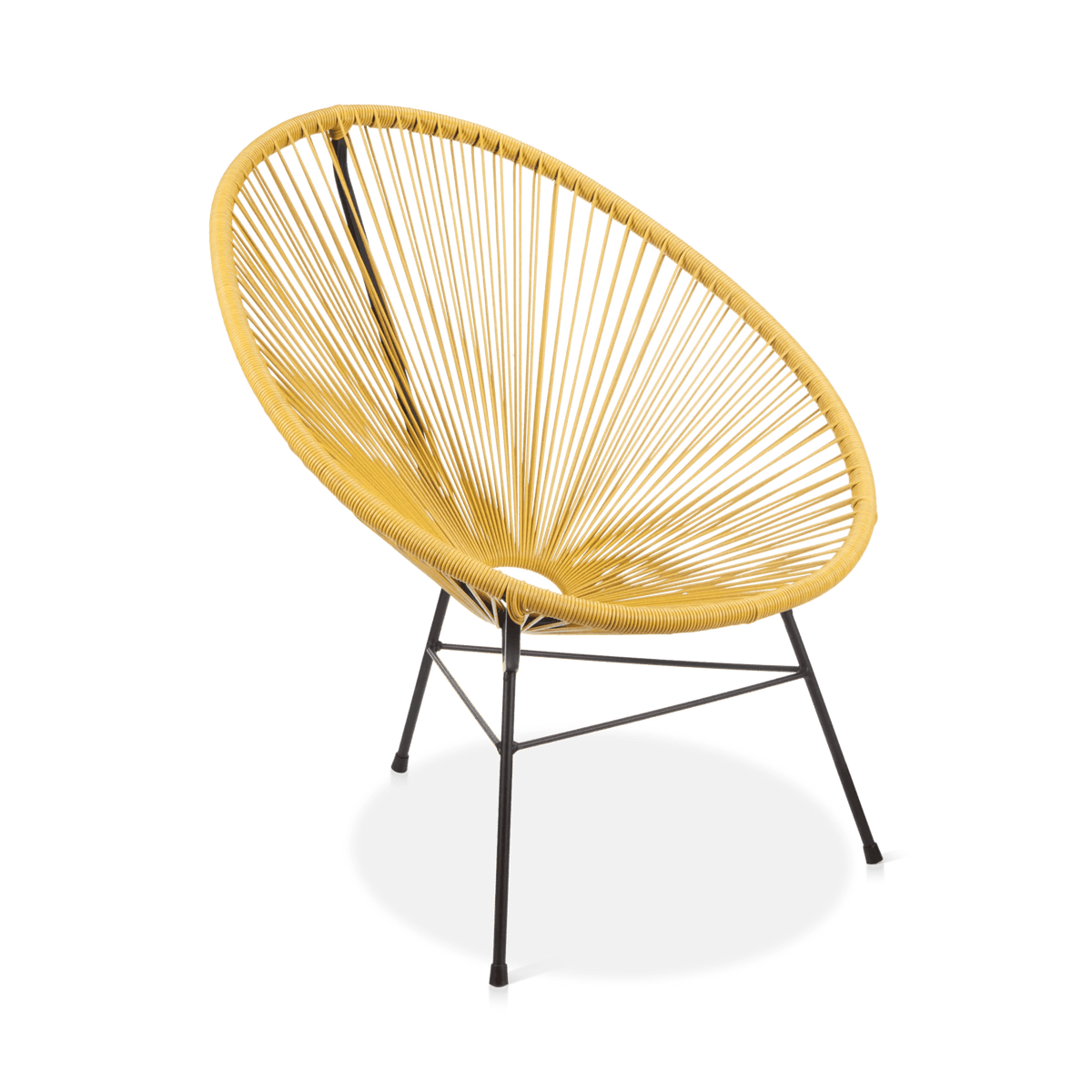 Chaise d'extérieur Acapulco jaune