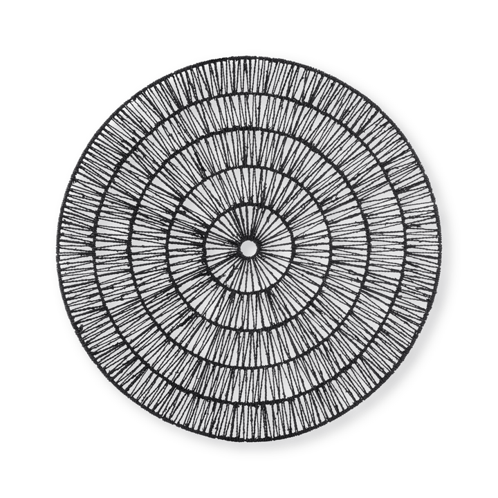 Black Seagrass Decorative Wall Plaque