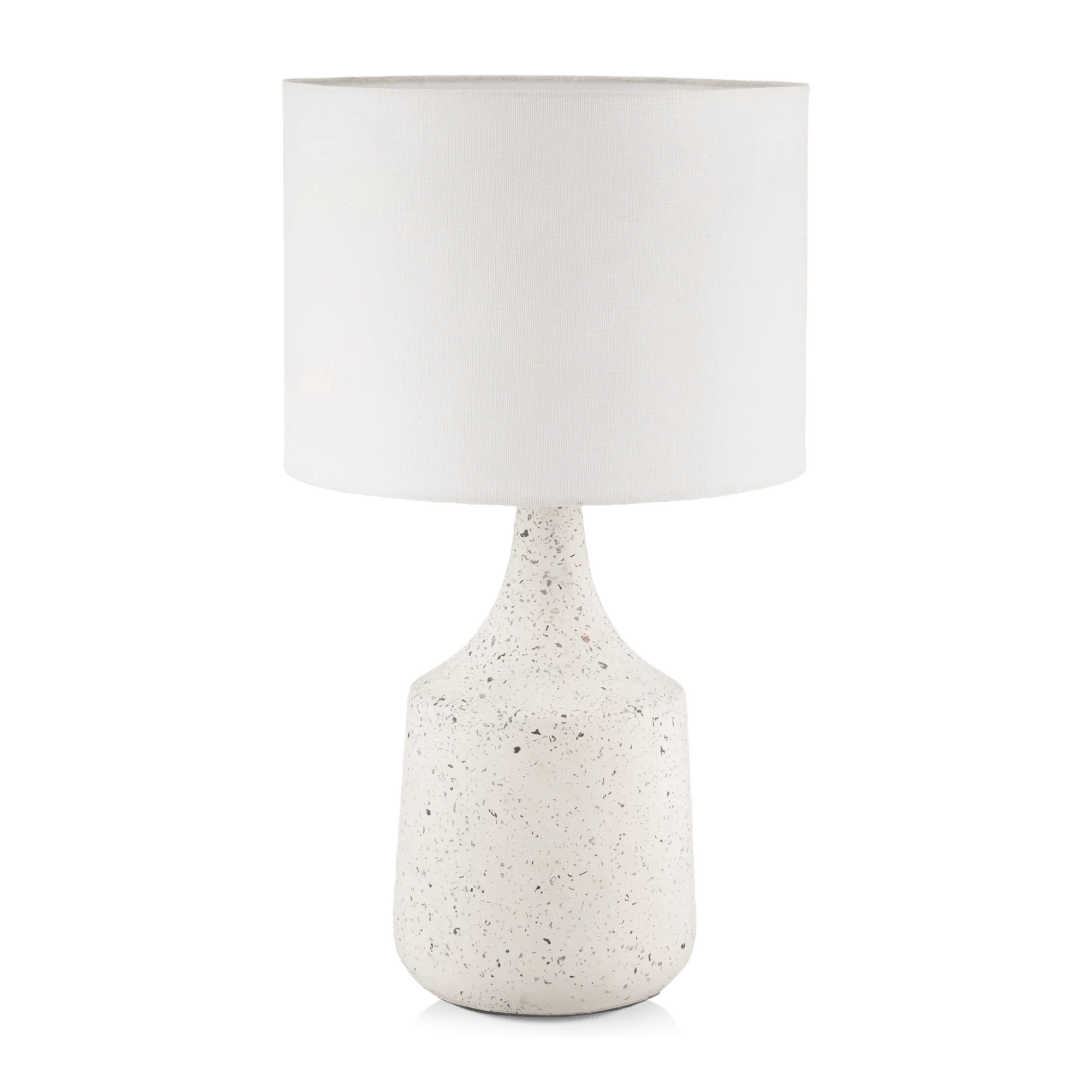 White Terrazo Table Lamp