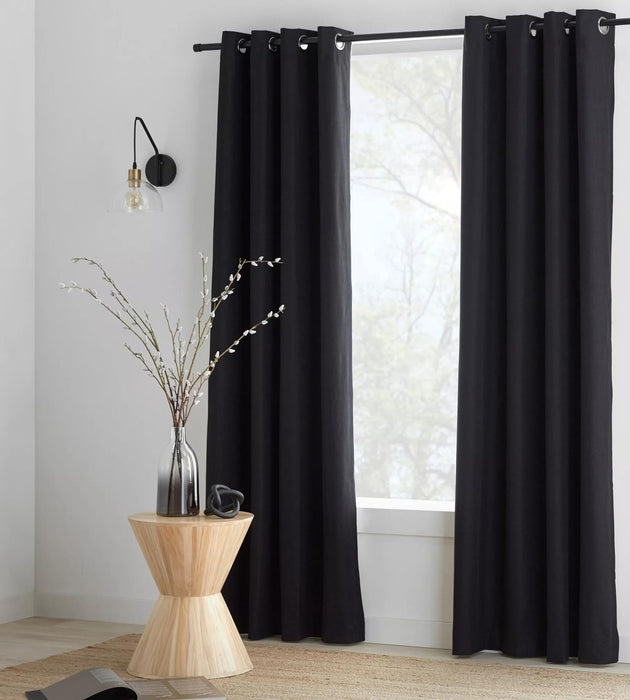 Rideau coupe-lumière Chita Noir