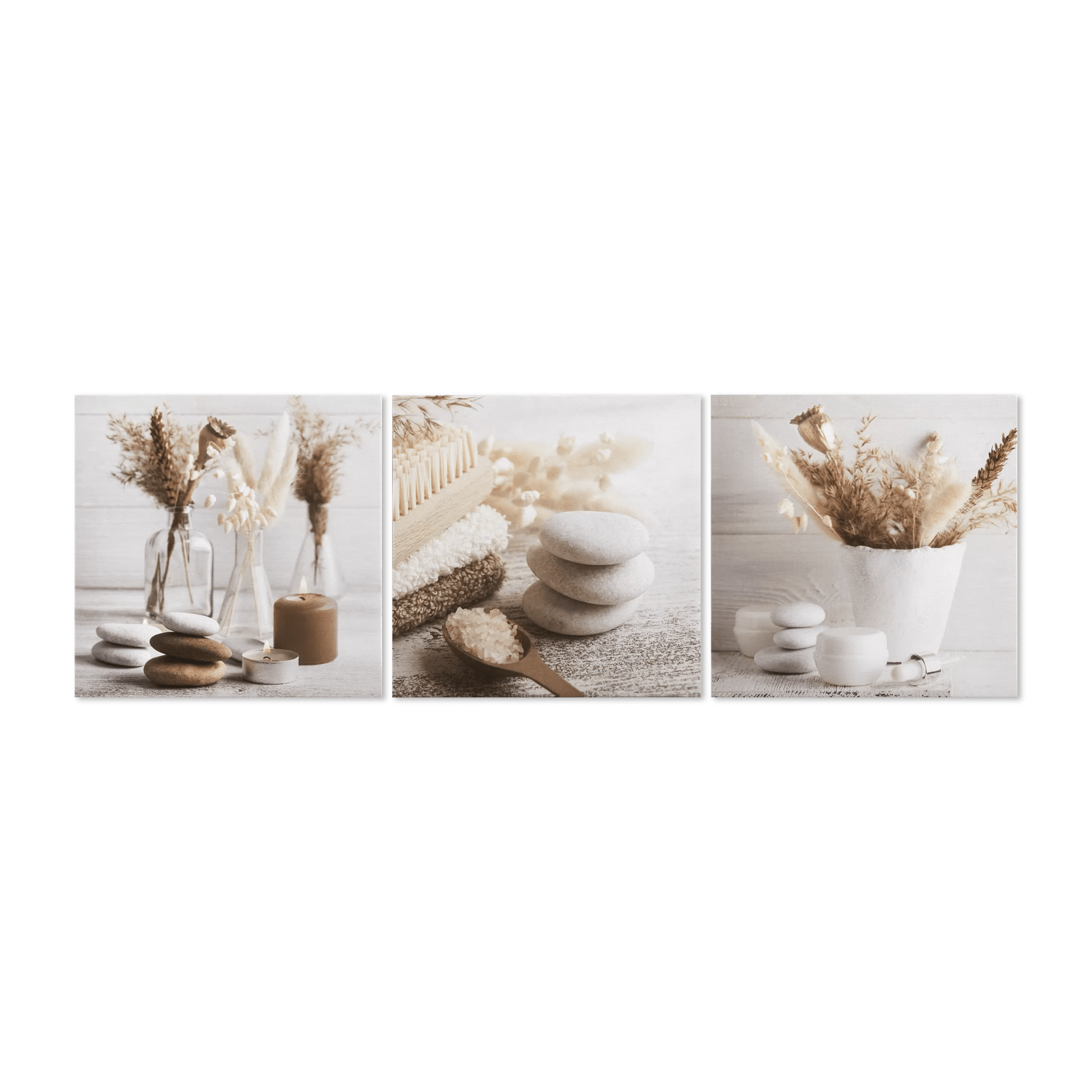 Set of 3 Spa-Inspired Wall Art