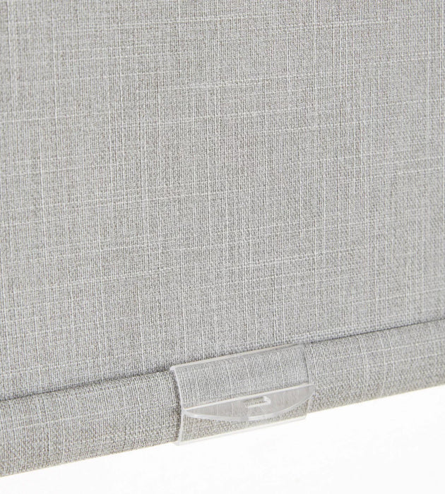 Light Grey Chita Cordless Blackout Roller Shade