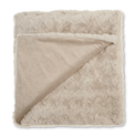 Oatmeal Sheep Faux Fur Throw
