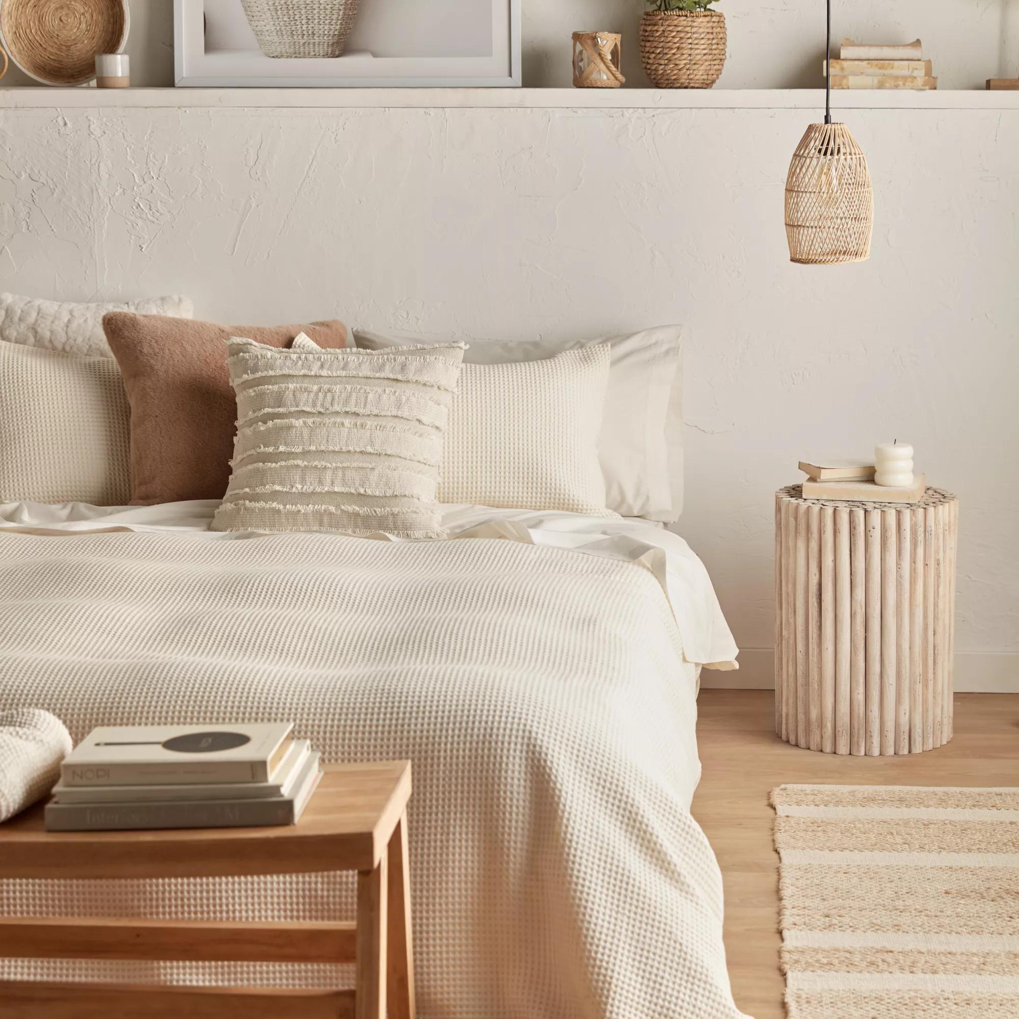 Collection Collin - Ensemble de housse de couette 3 pièces Ivoire