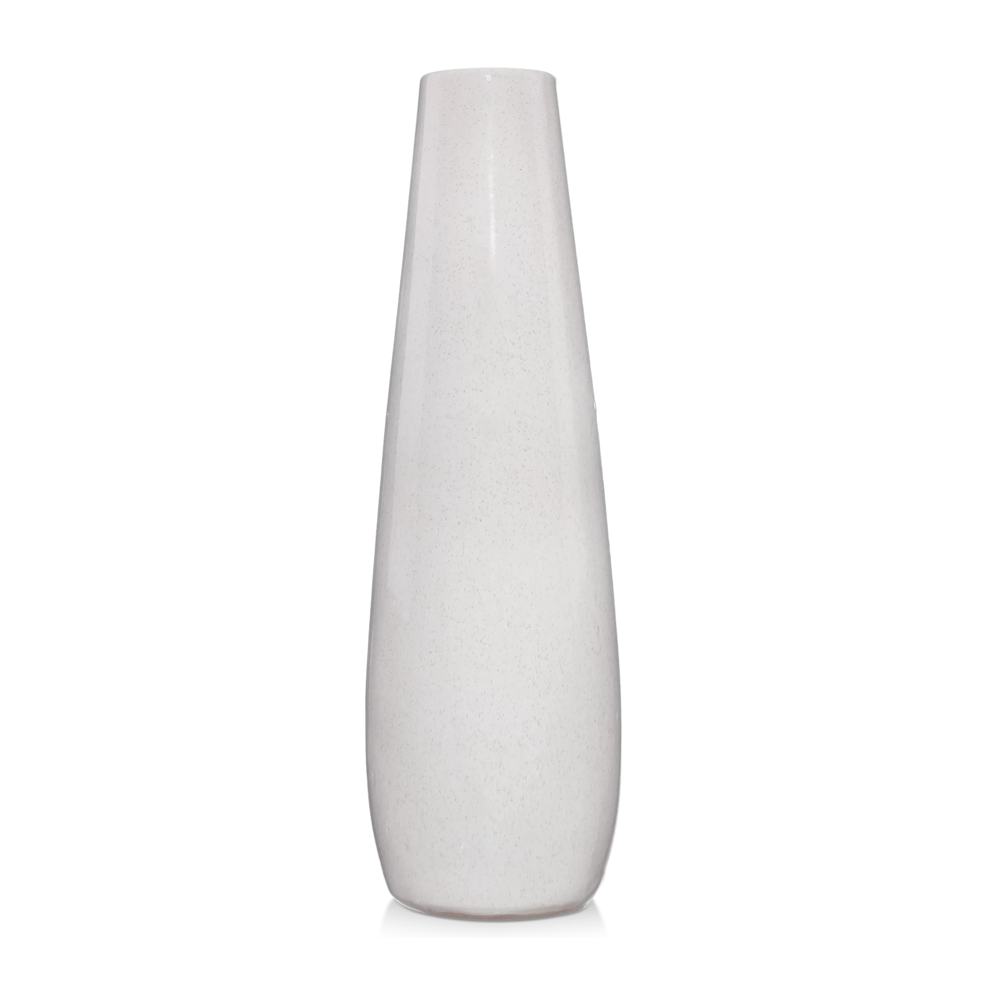 Vase de sol en céramique mouchetée
