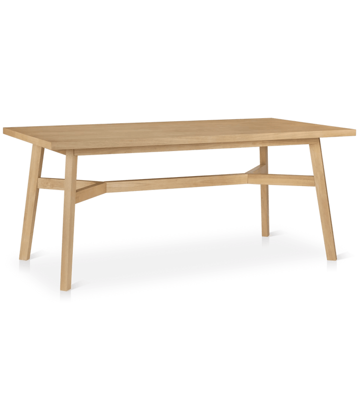 Table de salle à manger moderne en bois naturel