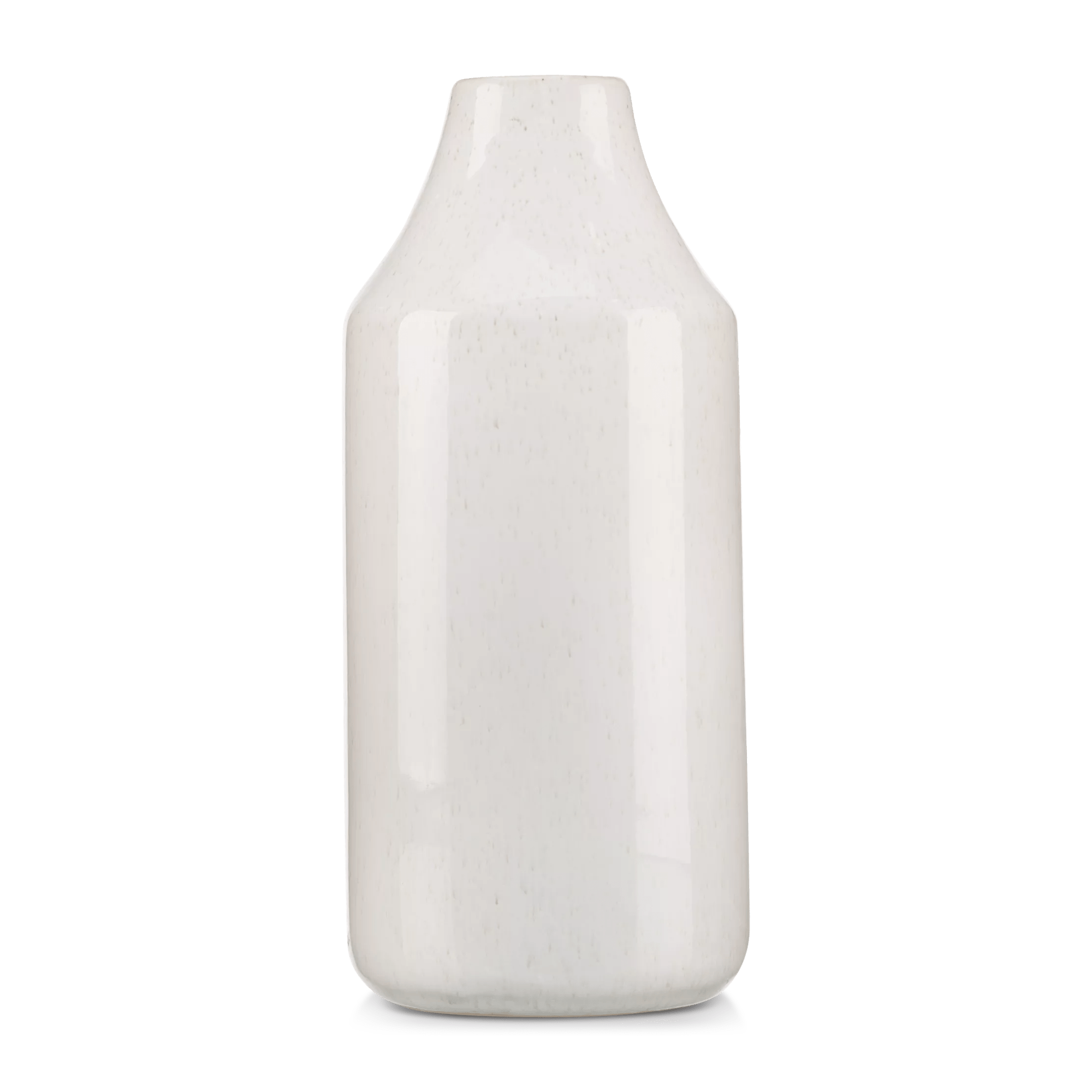 Vase de table en céramique mouchetée