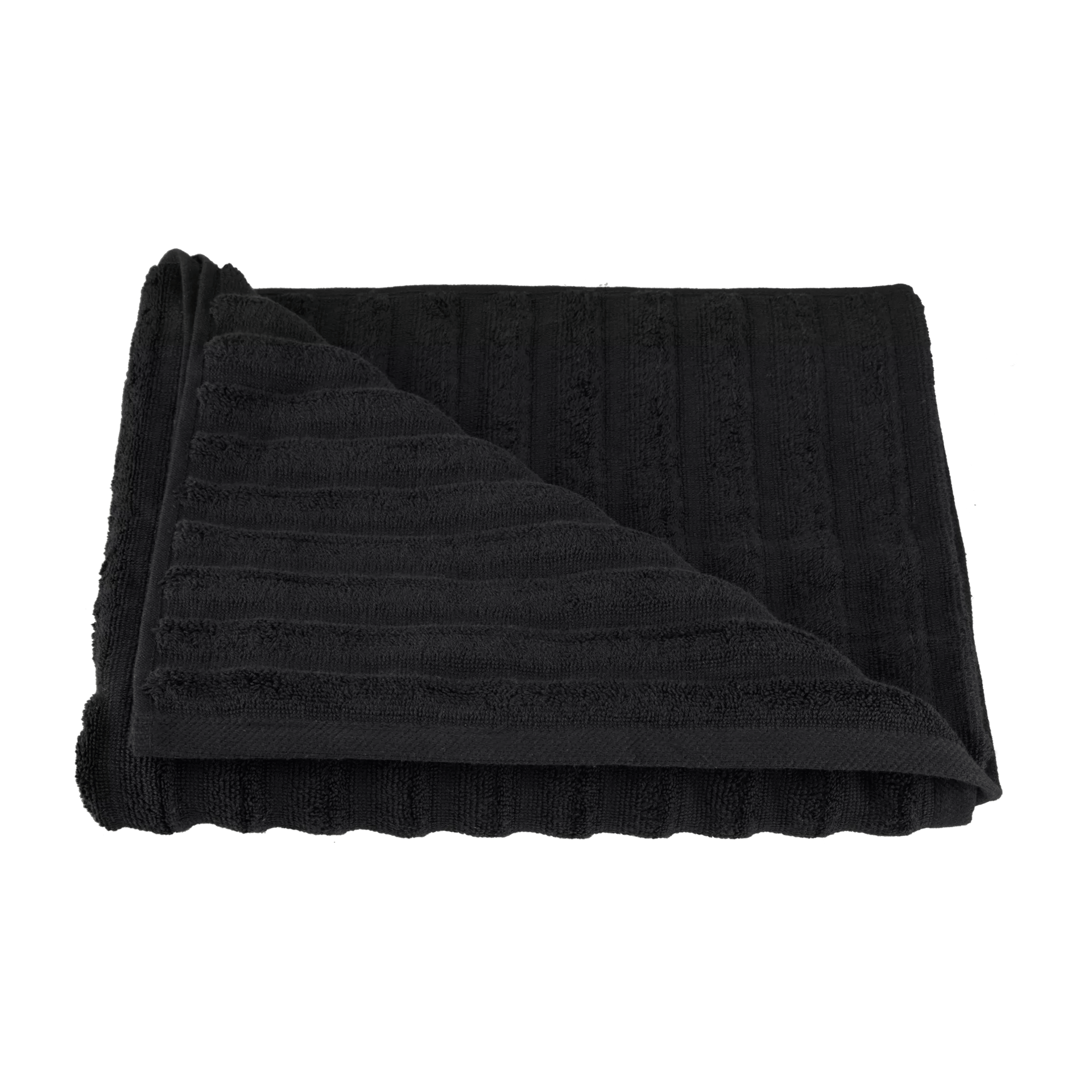 Serviette de bain côtelée