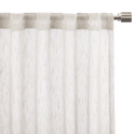 Cream Eneca Back-Tab/Rod-Pocket Curtain
