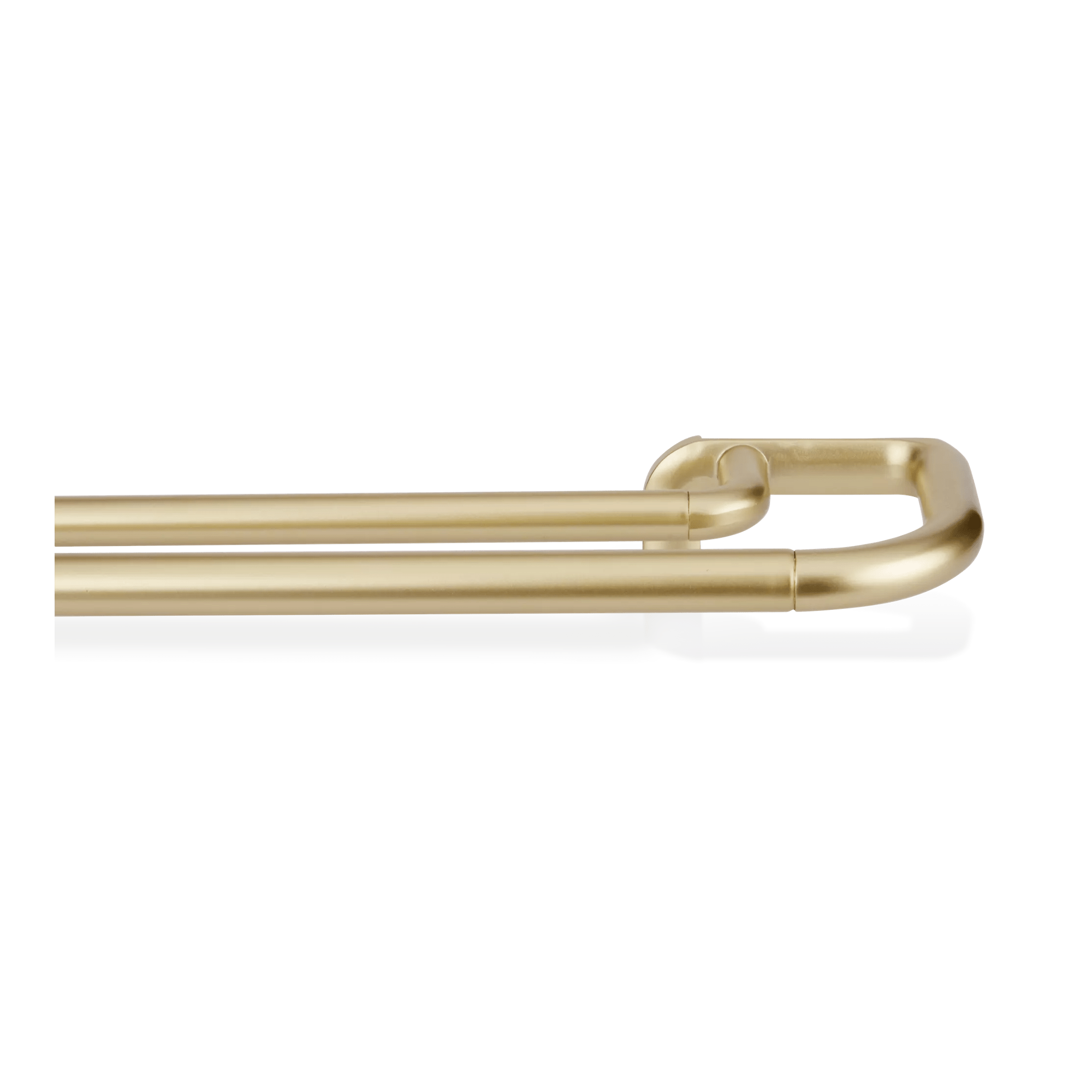 Ensemble de tringle double pour rideaux coupe-lumière - Diamètre 19 mm