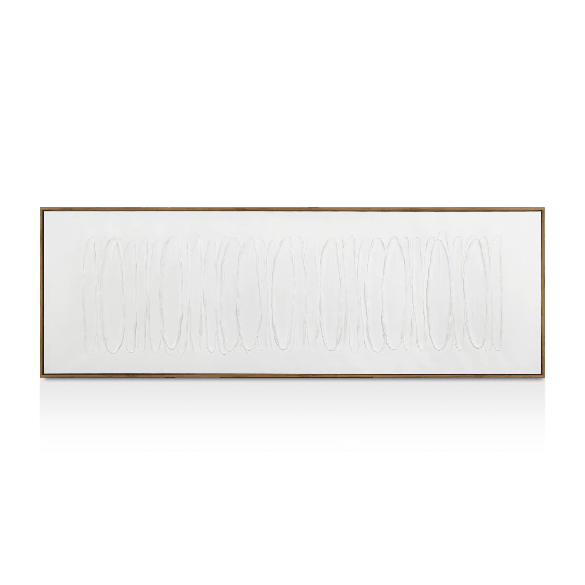 Tone on Tone Embossed Abstract Oil Painting
