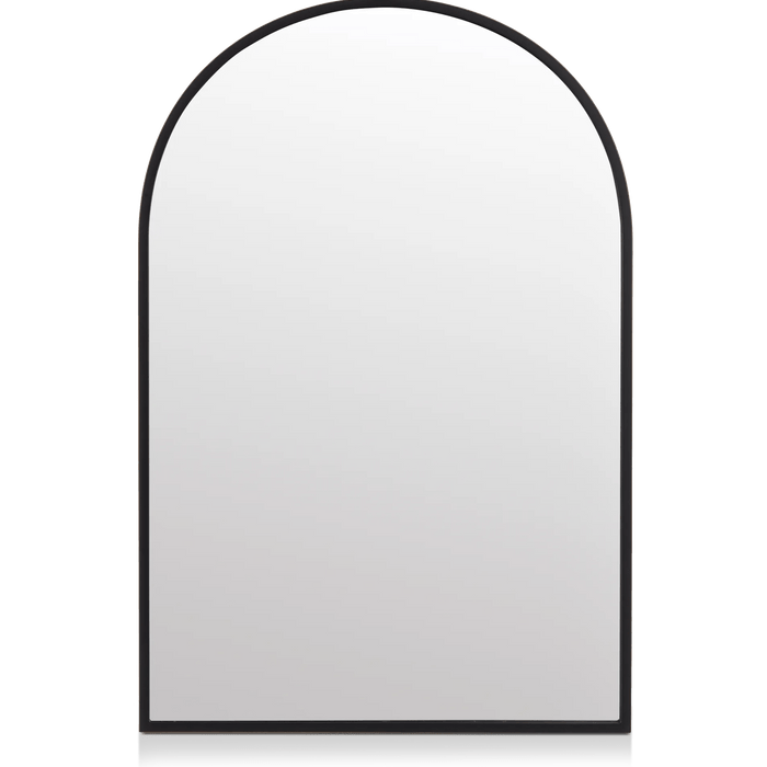 Black Arched Mirror