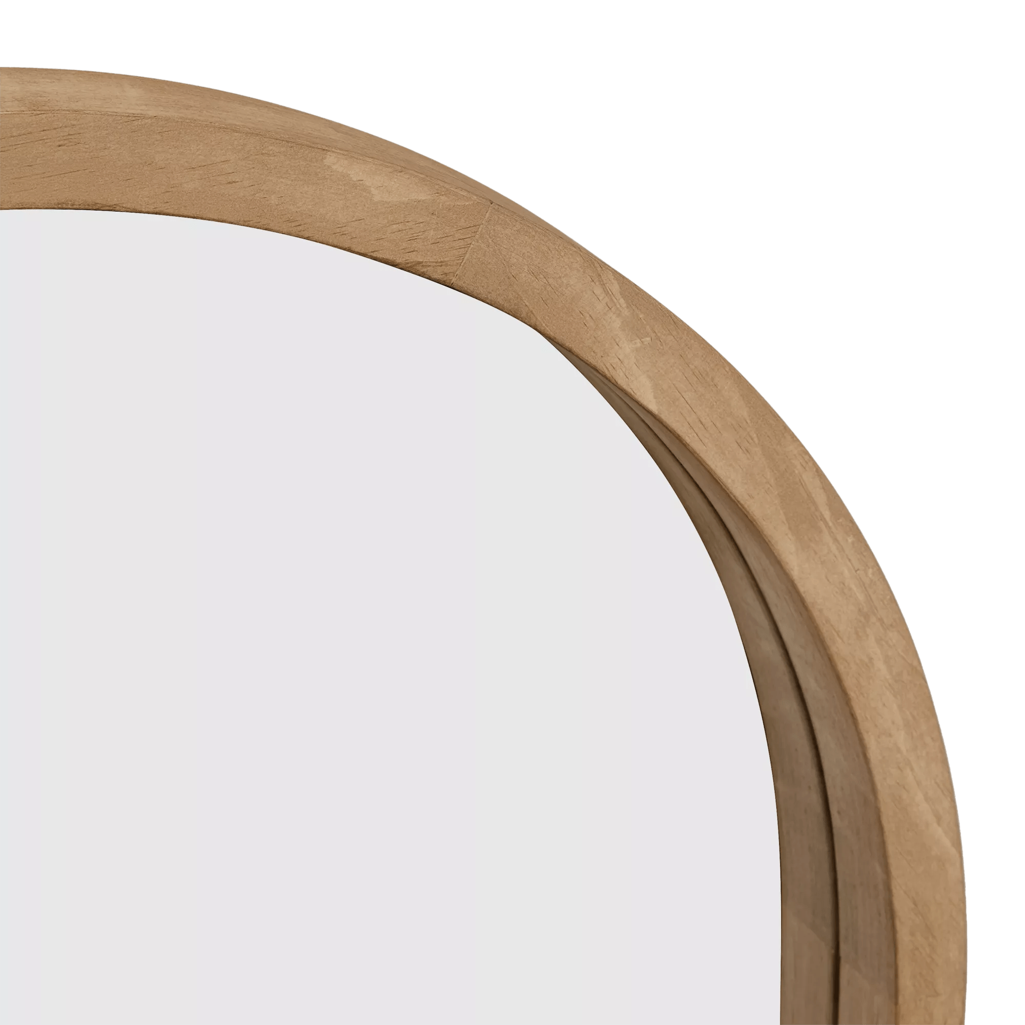 Full-Size Mirror with Wooden Arched Frame – Bouclair