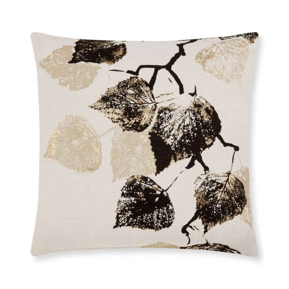 Coussin décoratif Novak avec embellissements métalliques