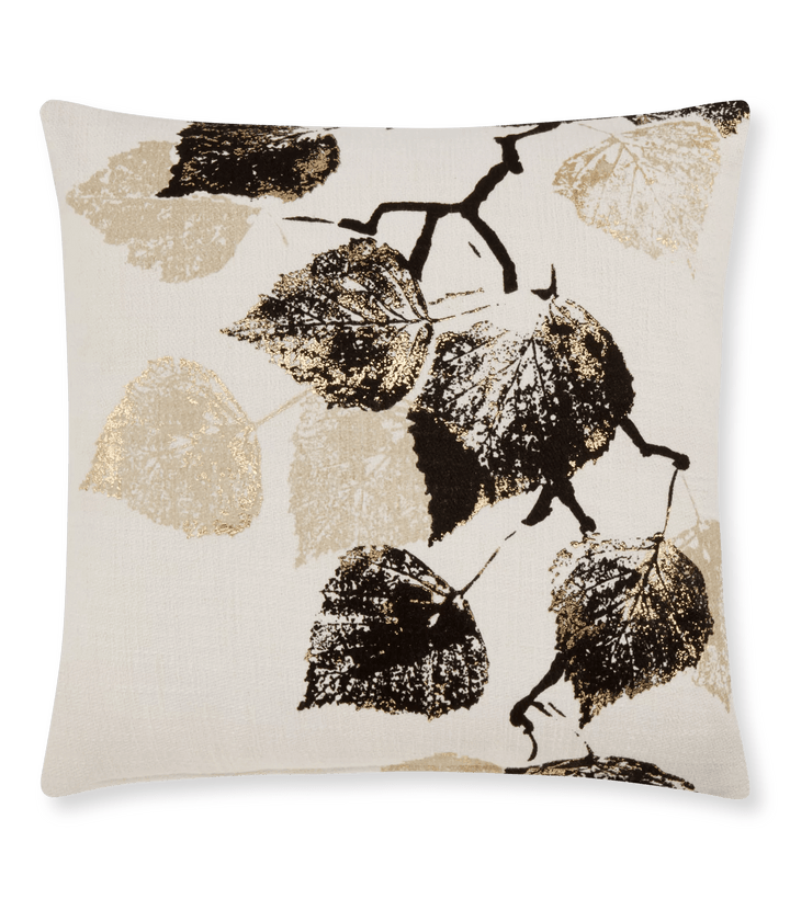 Novak Throw Pillow with Foil Embellishment