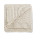 White Lonny Woven Throw
