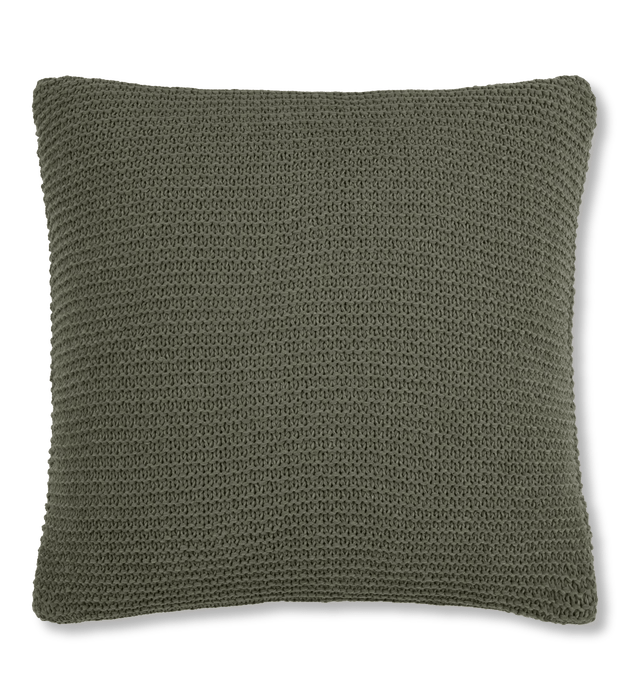 Green Lonny Knit Throw Pillow