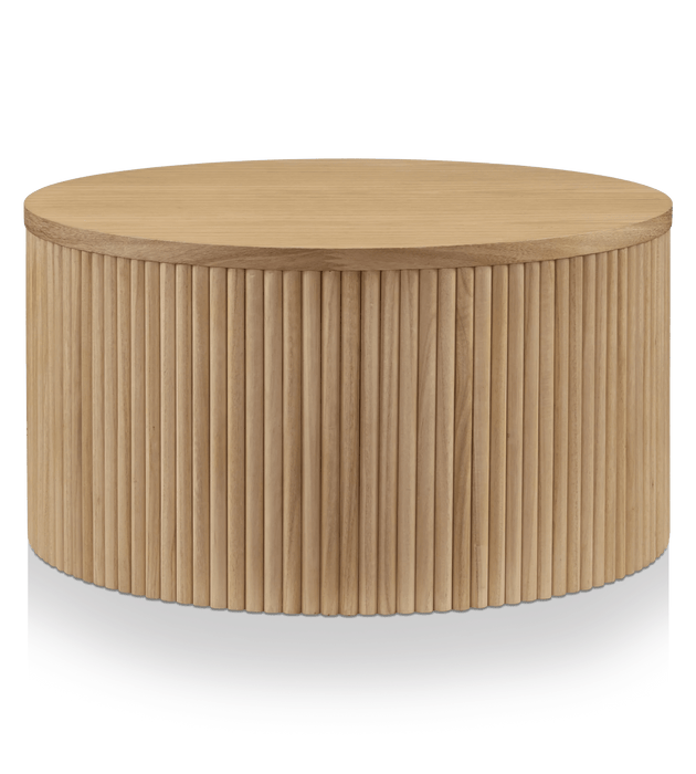 Table basse en bois naturel