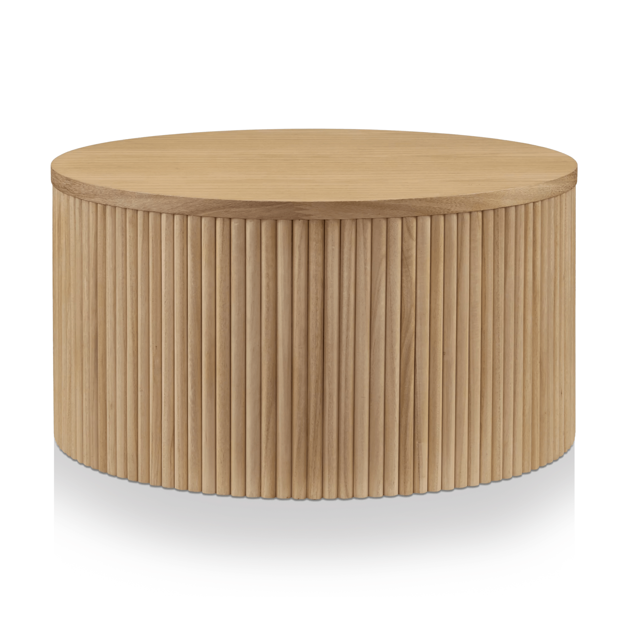 Table basse en bois naturel