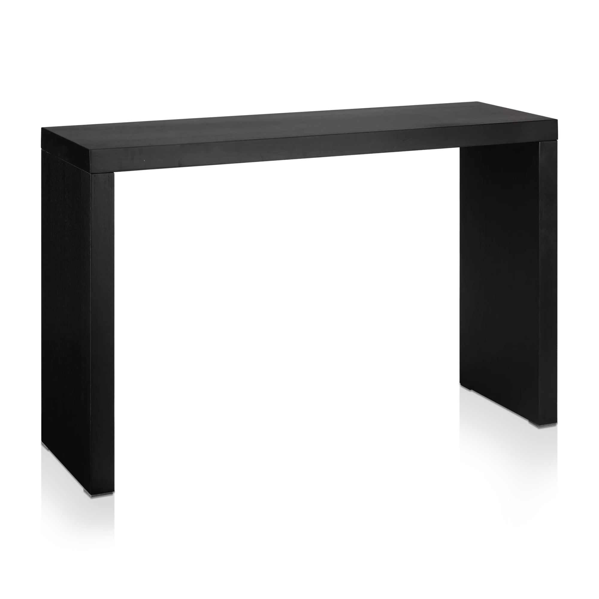 Table console en placage