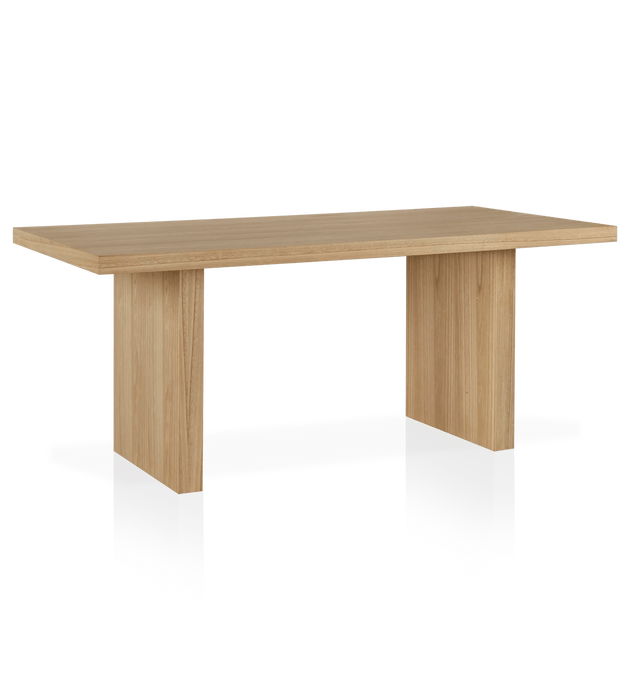 Natural Wood Dining Table
