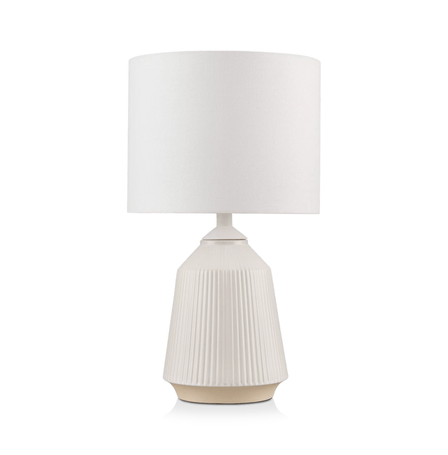 Cream Ceramic Table Lamp