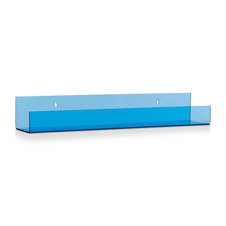 Blue Plexiglass Shelf