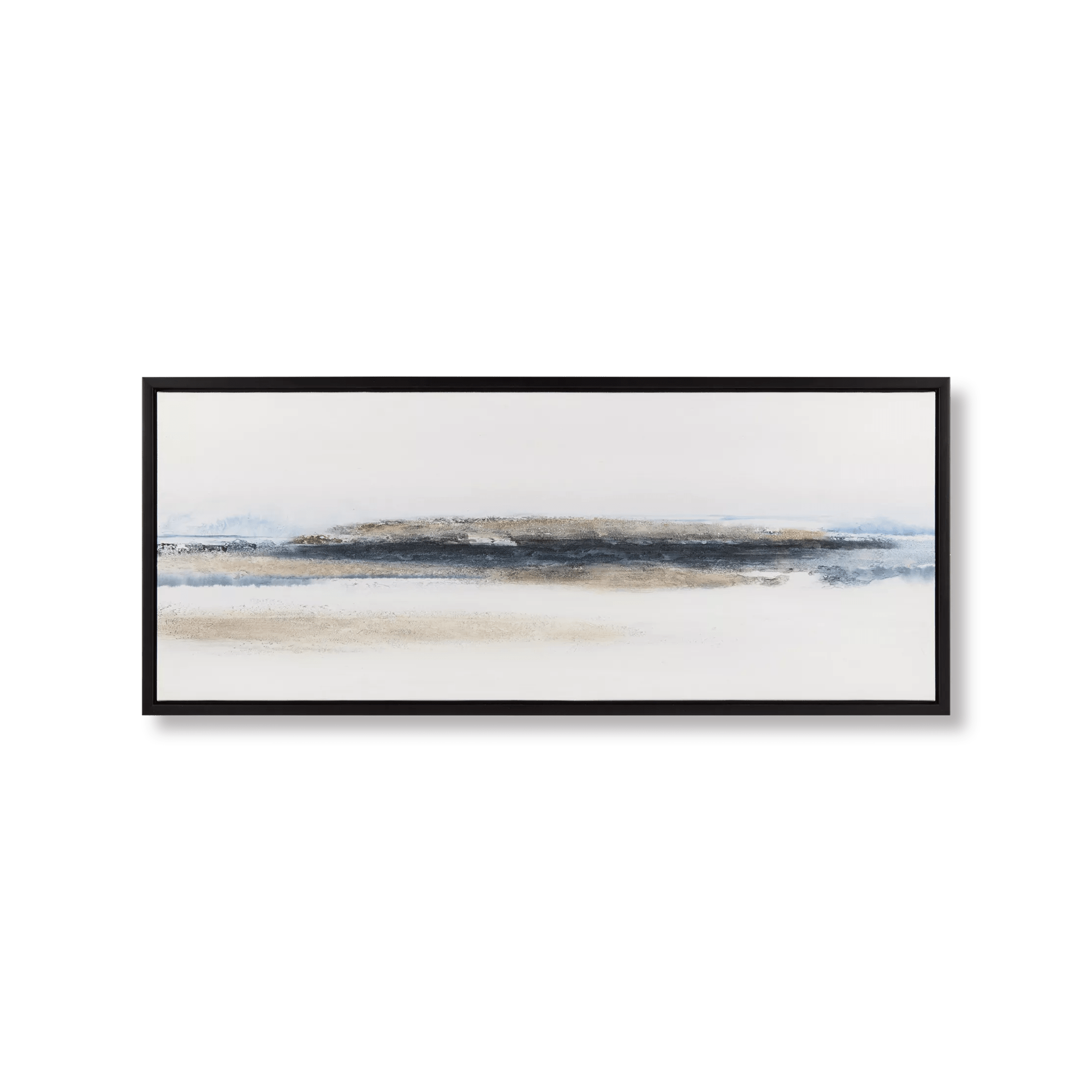Gel-Embellished Abstract Framed Art