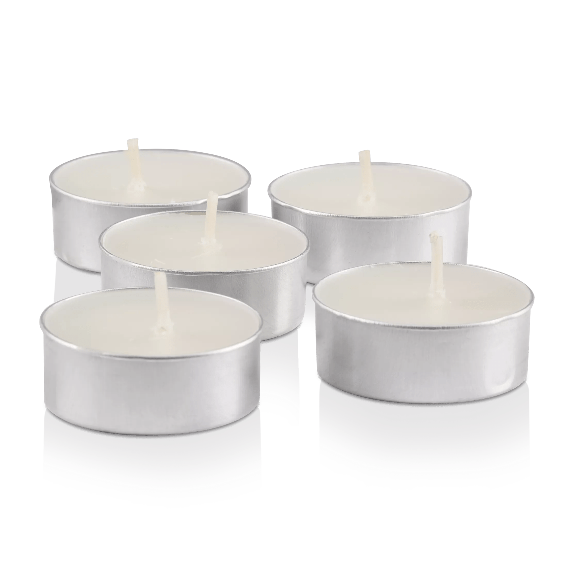 Set of 8 Green Tea Scented Tea Light Candles