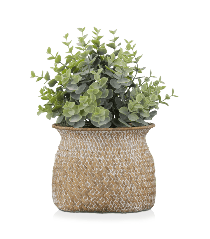 Plante artificielle dans un pot